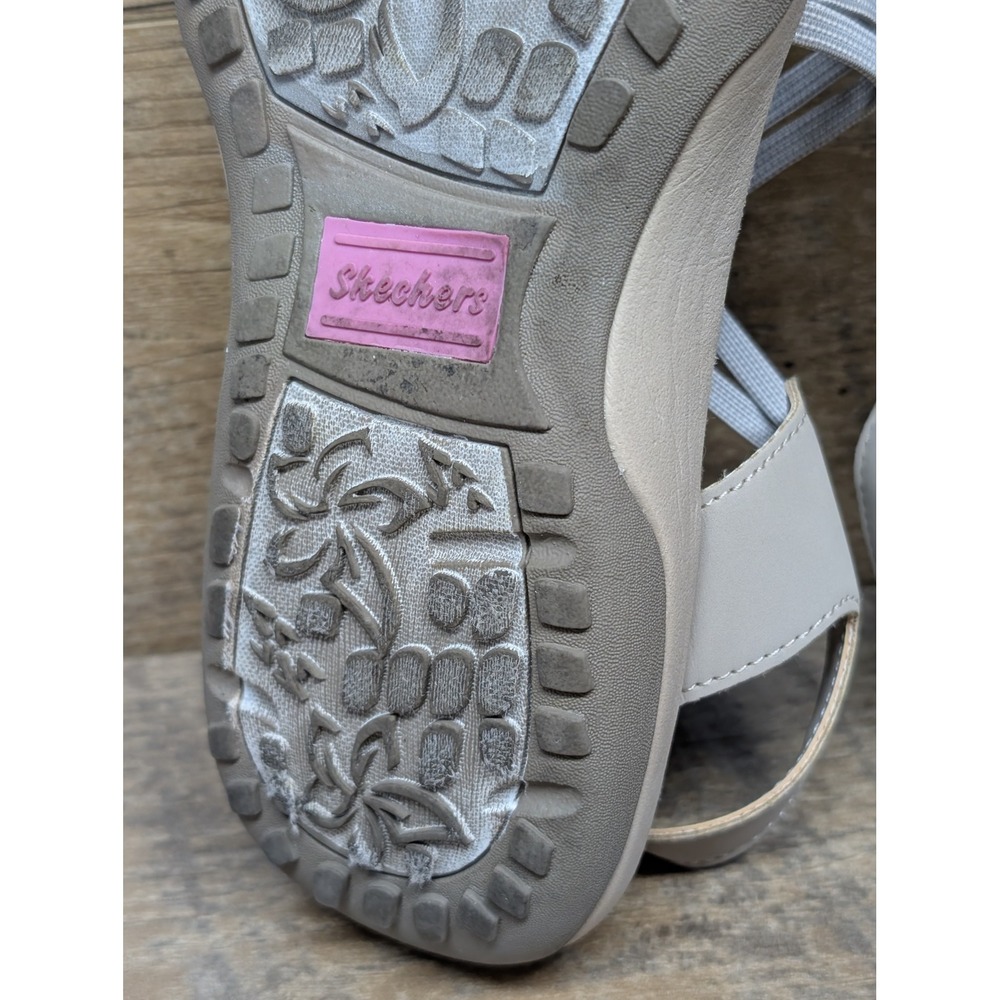 Skechers Womens Reggae Slim Strappy Sandals Memory Foam Comfort Outdoor 9 - Picture 13 of 16
